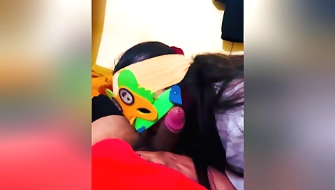 Indian porn video with big tits and a brunette girl