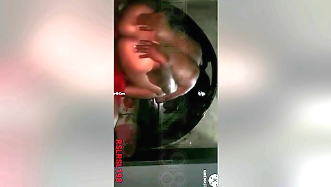 Indian brunette makes her husband happy with sex video