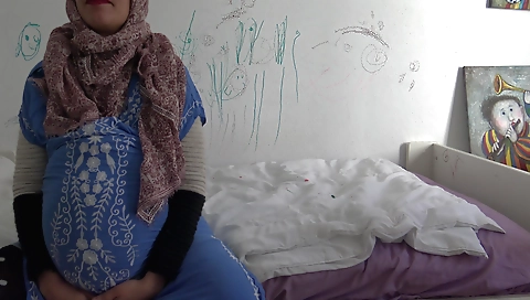 Syrian babe is fucking in german brothel in porn movie