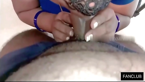 Indian brunette babe is fucking the plumber in POV