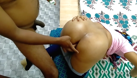 Busty amateur indian in big booty anal creampie vid