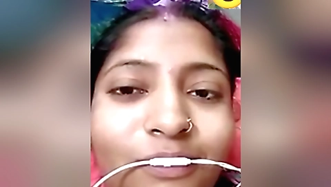 Hot amateur video with beautiful amateur indian wife