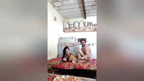Indian brunette and man are sucking dick in web camera