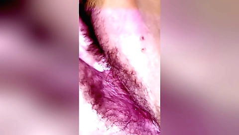 Step mom with a pink pussy masturbates in front of the camera