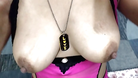Indian teen with big tits and a hot pussy is fingering