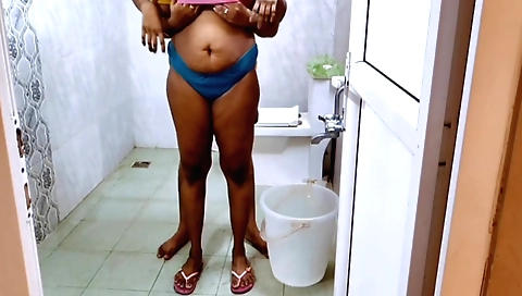 Shower video with my ex wife showing her sexy body