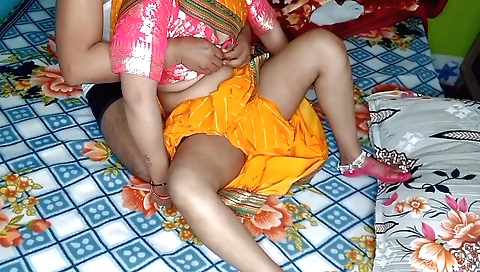 Indian teen fucks with her husband and has a good time