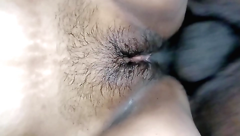Indian hairy pussy sex video with a hairy stepsister-in-law
