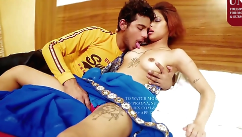 Red head with tattooed pussy wants to make out with her boyfriend