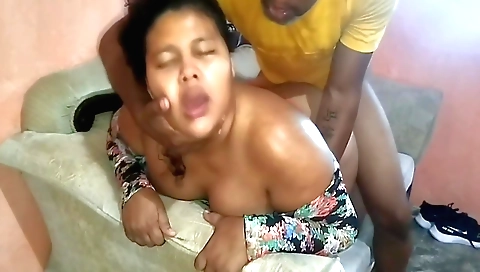 Hot amateur brunette stepdaughter with a big ass 18+