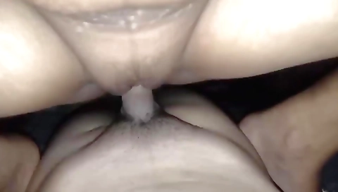 Indian brunette takes a cock in her mouth and cums on webcam
