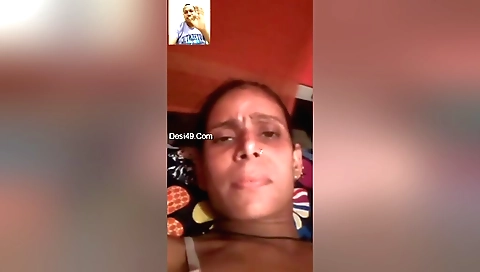 Amateur brunette showing her hairy pussy in this solo video