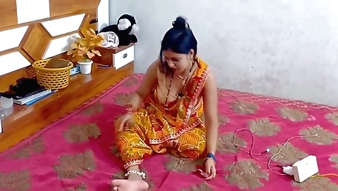 Busty indian stepsister video with me and me and her
