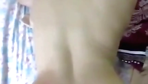 Indian amateur with small boobs and a shaved pussy