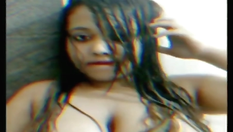 Indian pornstar is naked on webcams after shooting
