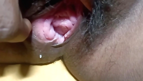 Sexy solo female with a beautiful face is getting filled