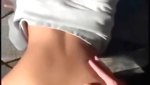 Busty amateur brunette is enjoying a passionate fuck