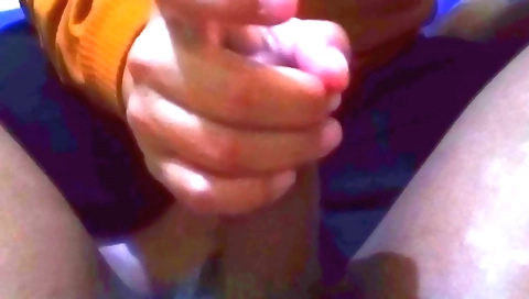 Indian amateur handjob with a big ass and a small titties