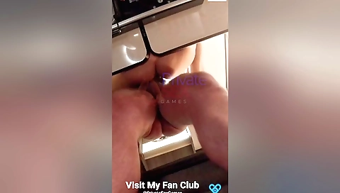 Cute blonde babe and her handsome boyfriend is going to fuck