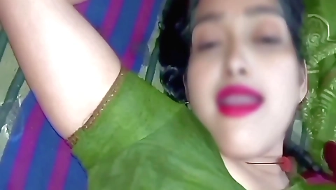 Indian babe fucked on the couch when husband is away