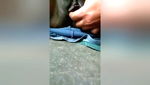 Horny girl shows her hairy pussy in a sexy solo video