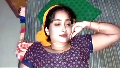 Indian brunette has sex with her husband and breaks his seal
